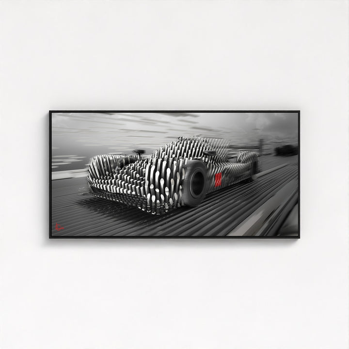 Porsche 919 Hybrid Le Mans - Framed Canvas