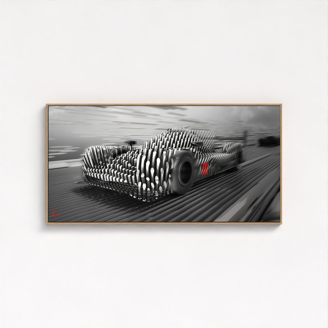 Porsche 919 Hybrid Le Mans - Framed Canvas