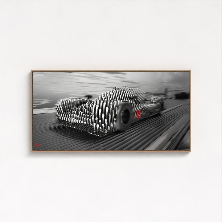 Porsche 919 Hybrid Le Mans - Framed Canvas