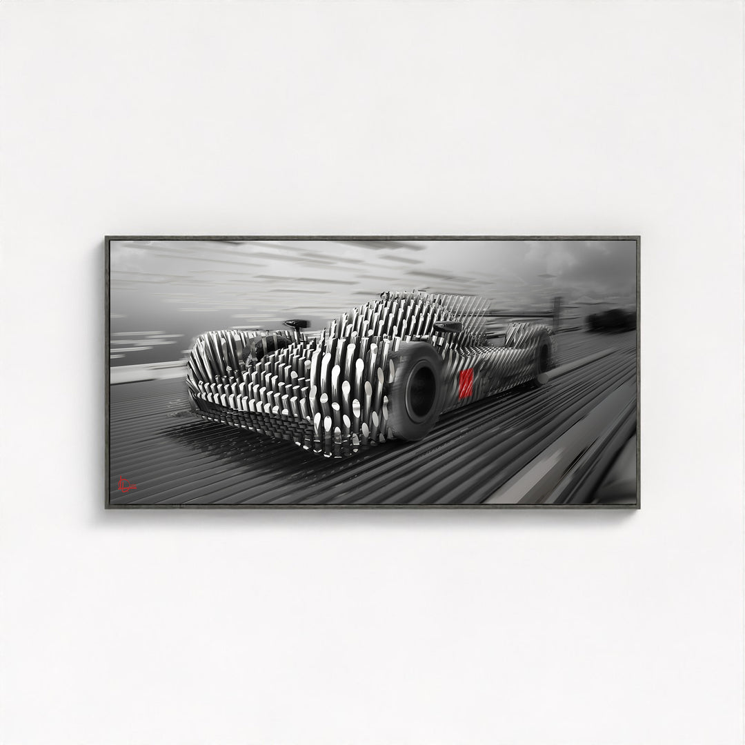 Porsche 919 Hybrid Le Mans - Framed Canvas