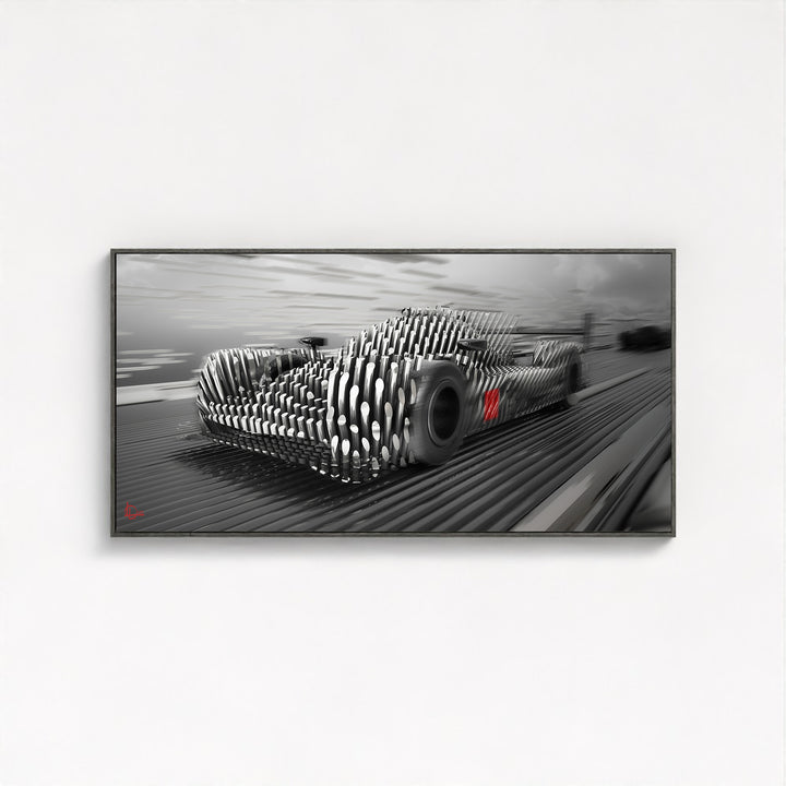Porsche 919 Hybrid Le Mans - Framed Canvas