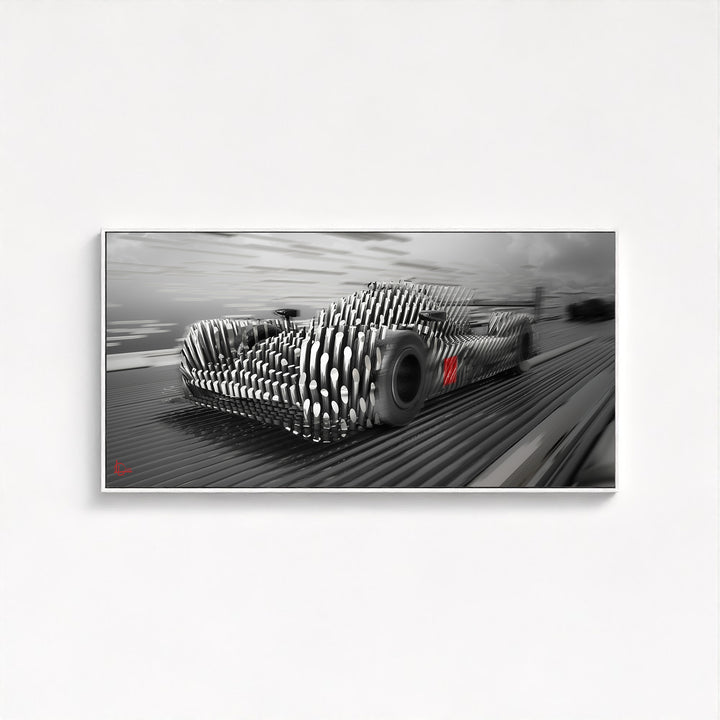 Porsche 919 Hybrid Le Mans - Framed Canvas