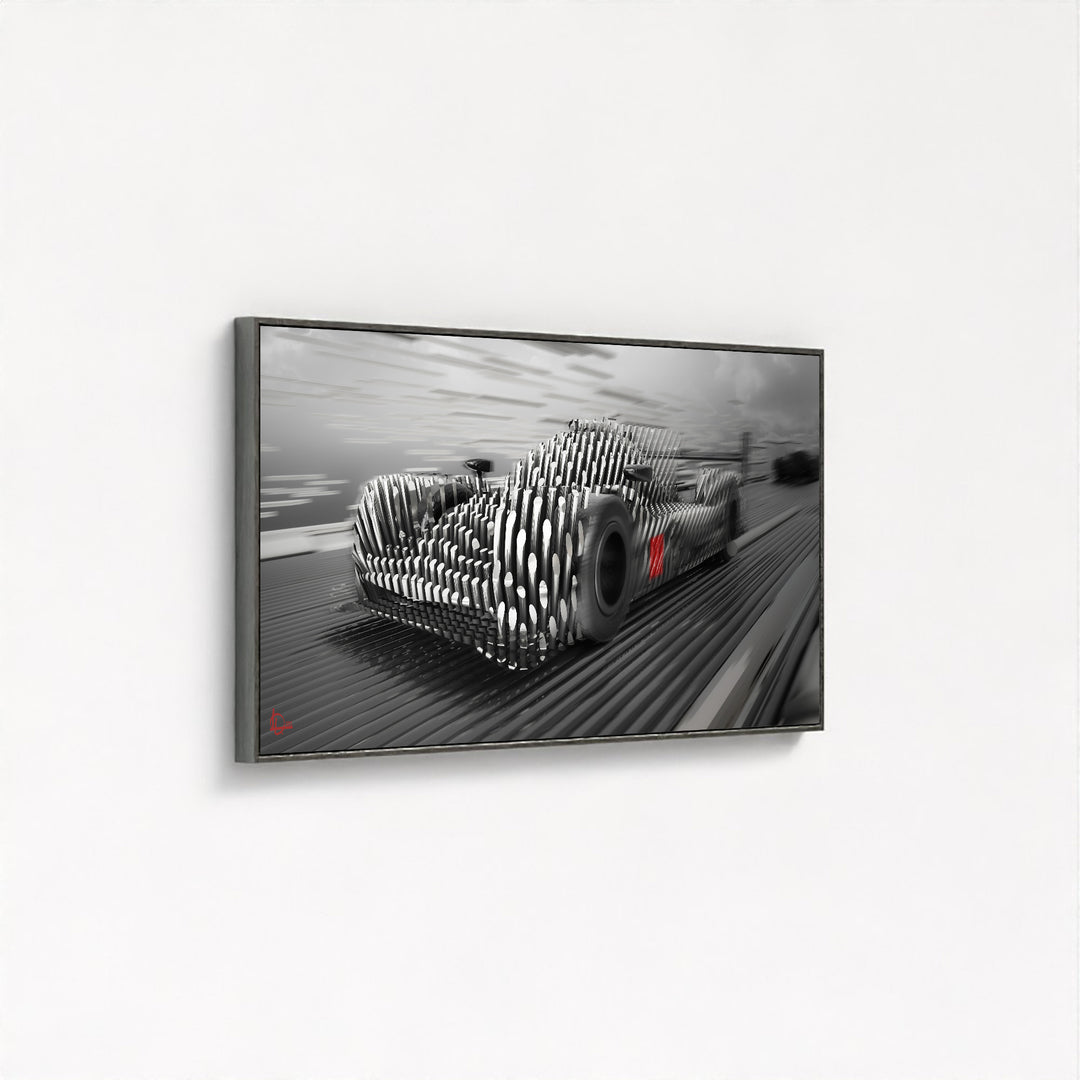Porsche 919 Hybrid Le Mans - Framed Canvas
