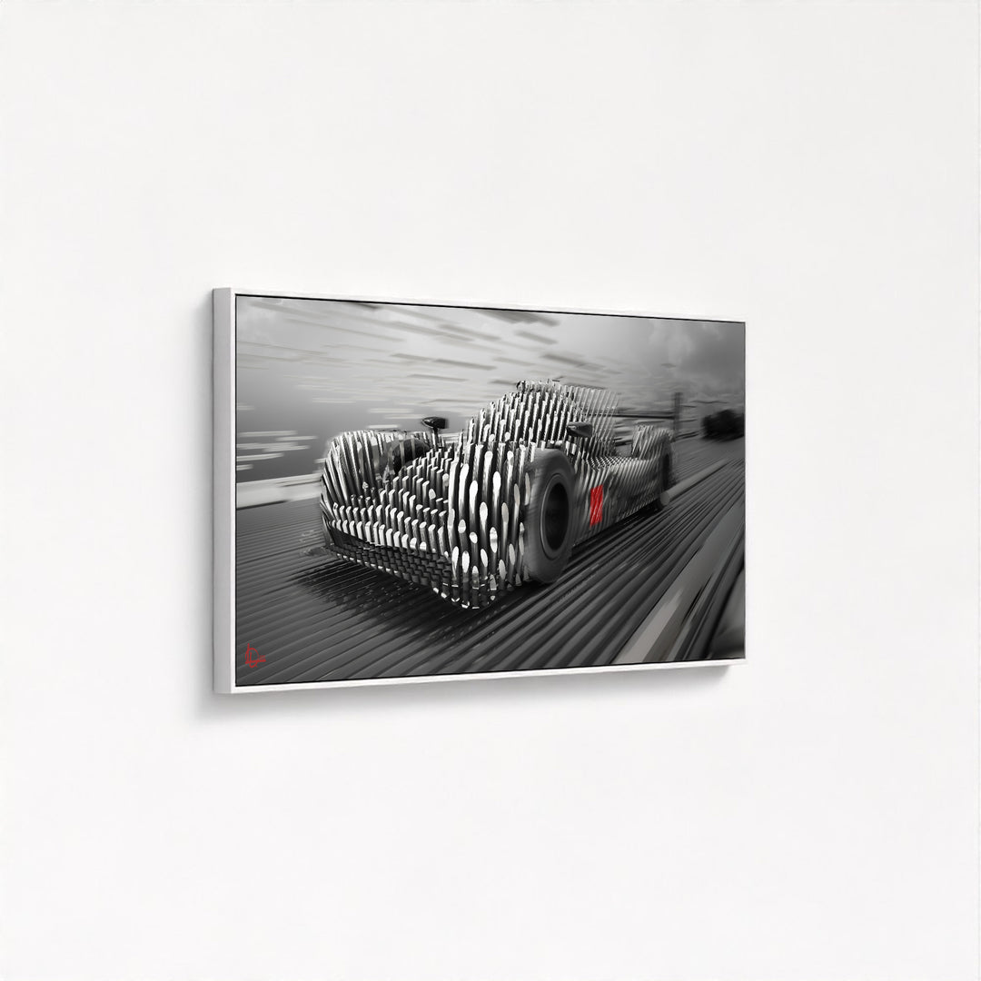 Porsche 919 Hybrid Le Mans - Framed Canvas