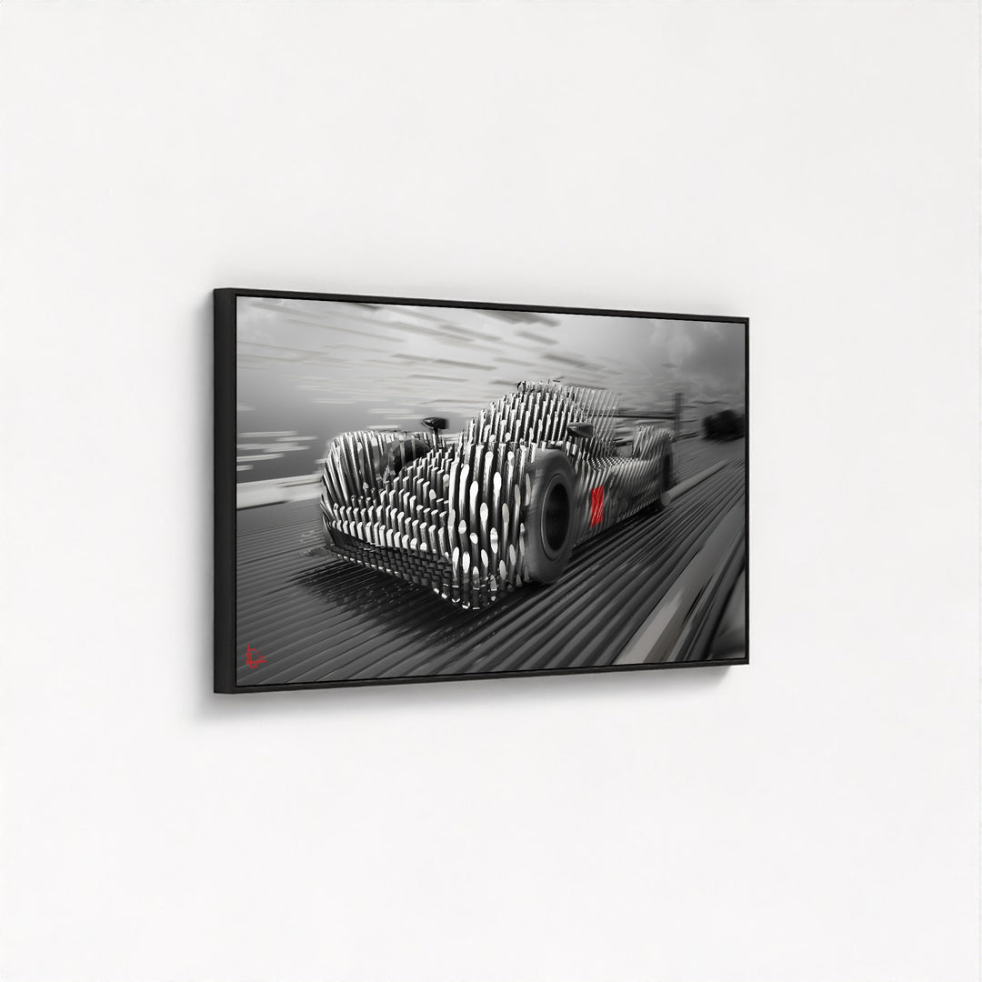 Porsche 919 Hybrid Le Mans - Framed Canvas