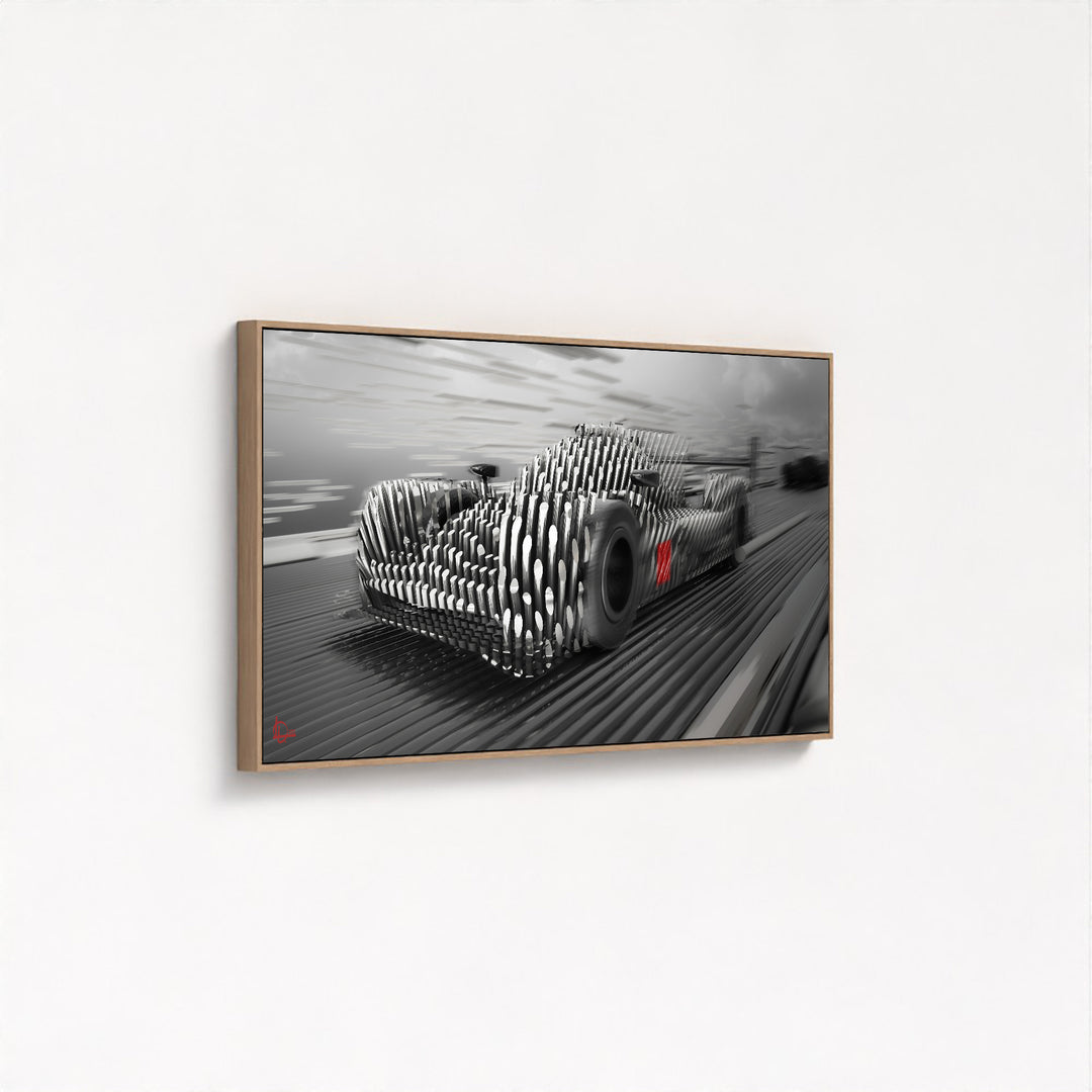 Porsche 919 Hybrid Le Mans - Framed Canvas