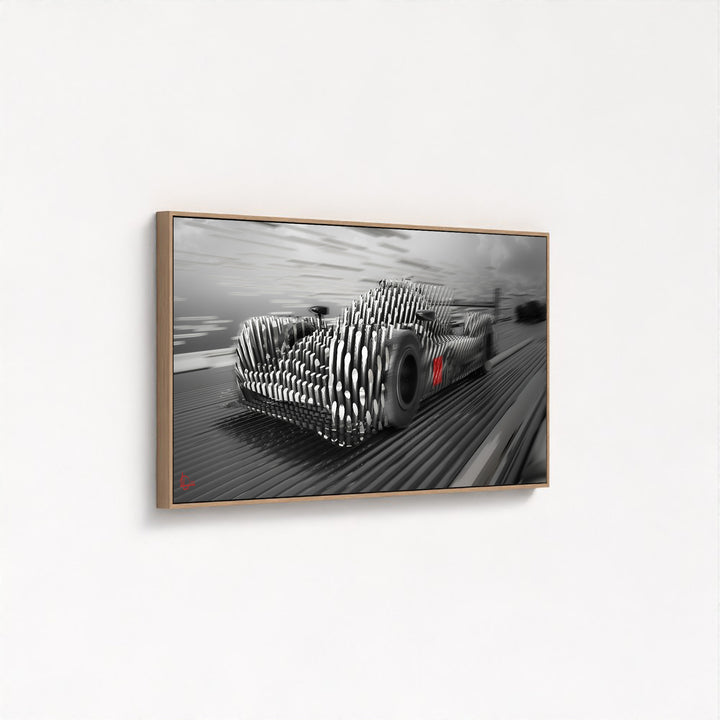 Porsche 919 Hybrid Le Mans - Framed Canvas