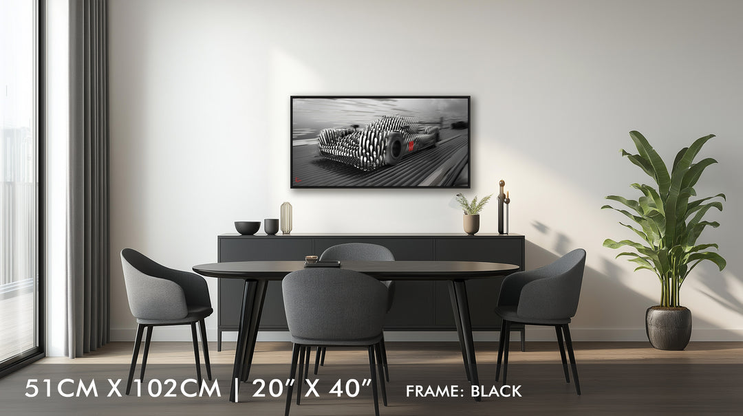 Porsche 919 Hybrid Le Mans - Framed Canvas