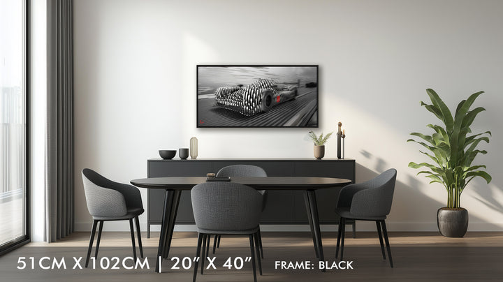 Porsche 919 Hybrid Le Mans - Framed Canvas