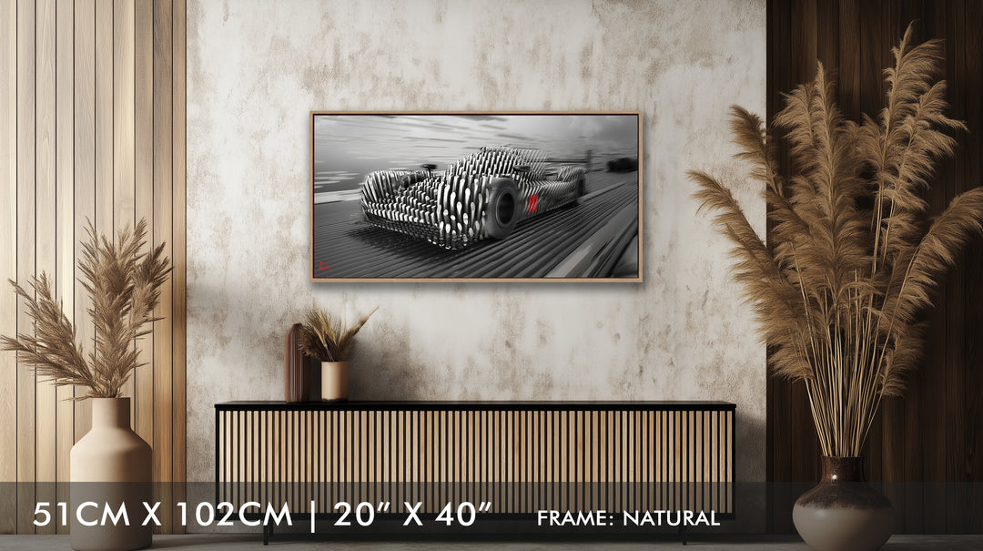 Porsche 919 Hybrid Le Mans - Framed Canvas