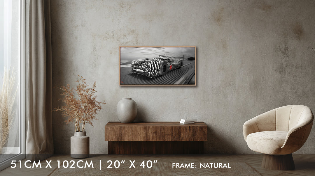 Porsche 919 Hybrid Le Mans - Framed Canvas