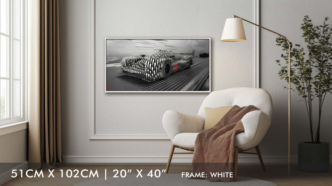 Porsche 919 Hybrid Le Mans - Framed Canvas