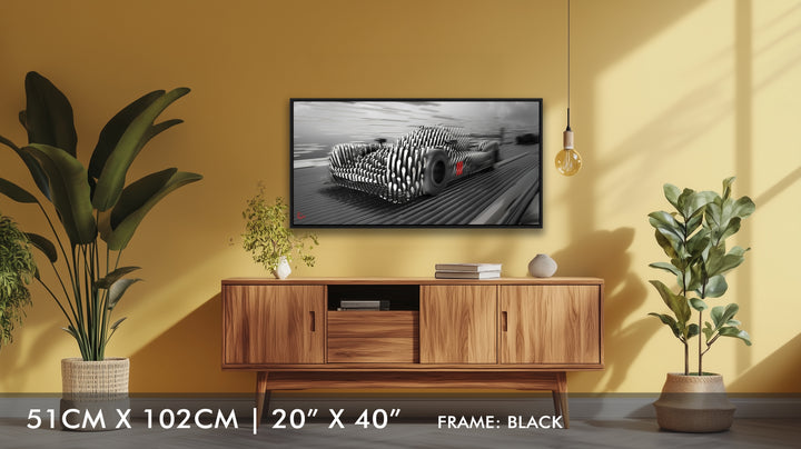 Porsche 919 Hybrid Le Mans - Framed Canvas