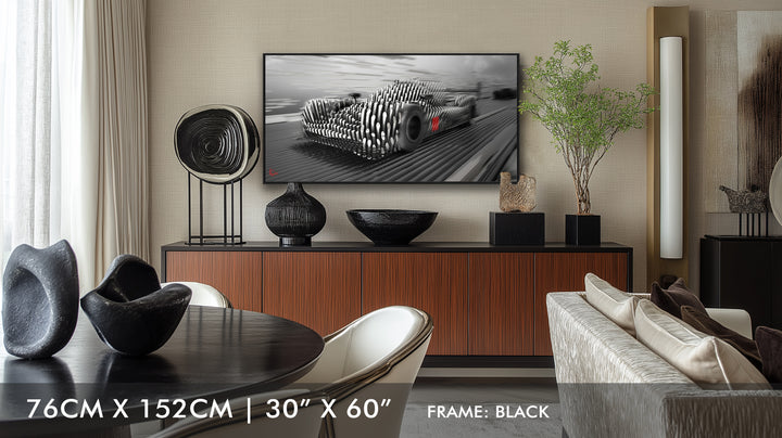 Porsche 919 Hybrid Le Mans - Framed Canvas