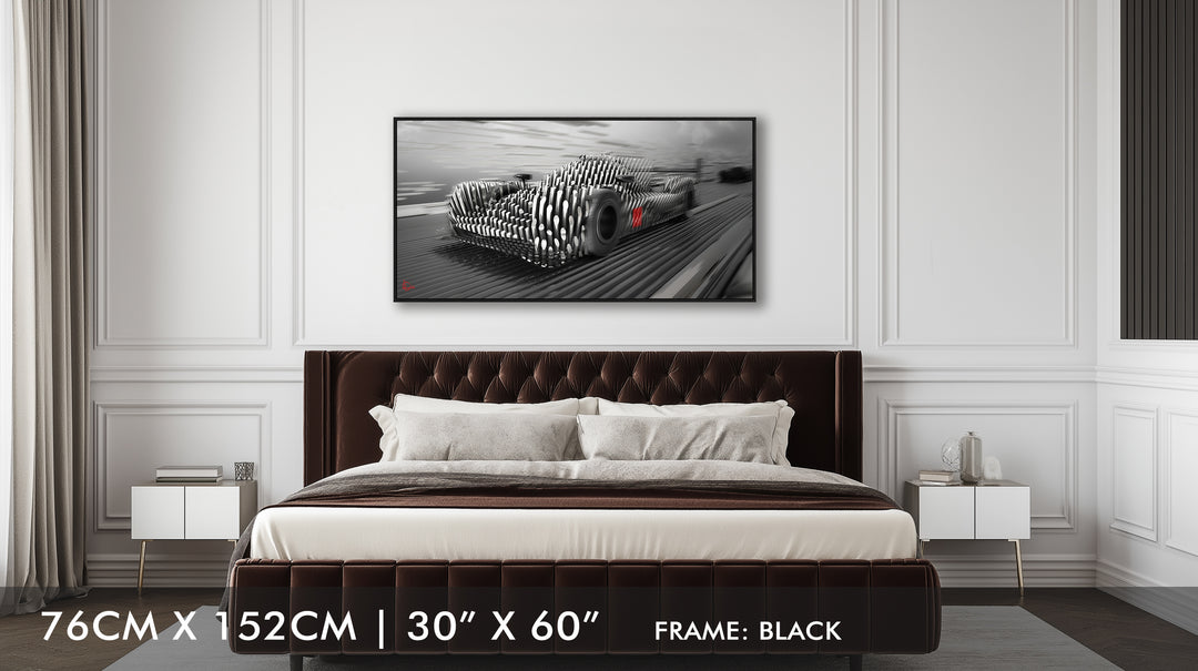 Porsche 919 Hybrid Le Mans - Framed Canvas
