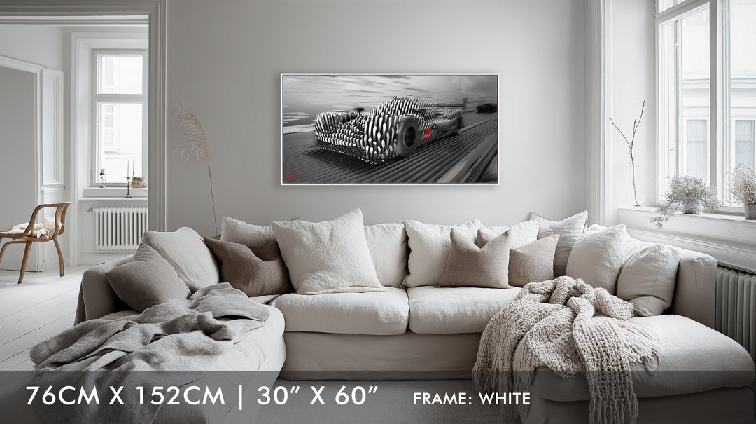 Porsche 919 Hybrid Le Mans - Framed Canvas