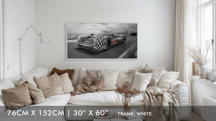 Porsche 919 Hybrid Le Mans - Framed Canvas