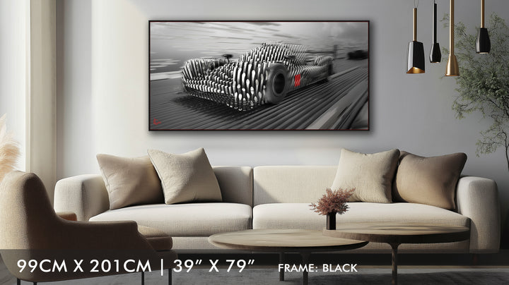 Porsche 919 Hybrid Le Mans - Framed Canvas