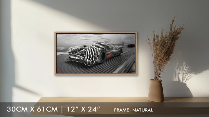 Porsche 919 Hybrid Le Mans - Framed Canvas