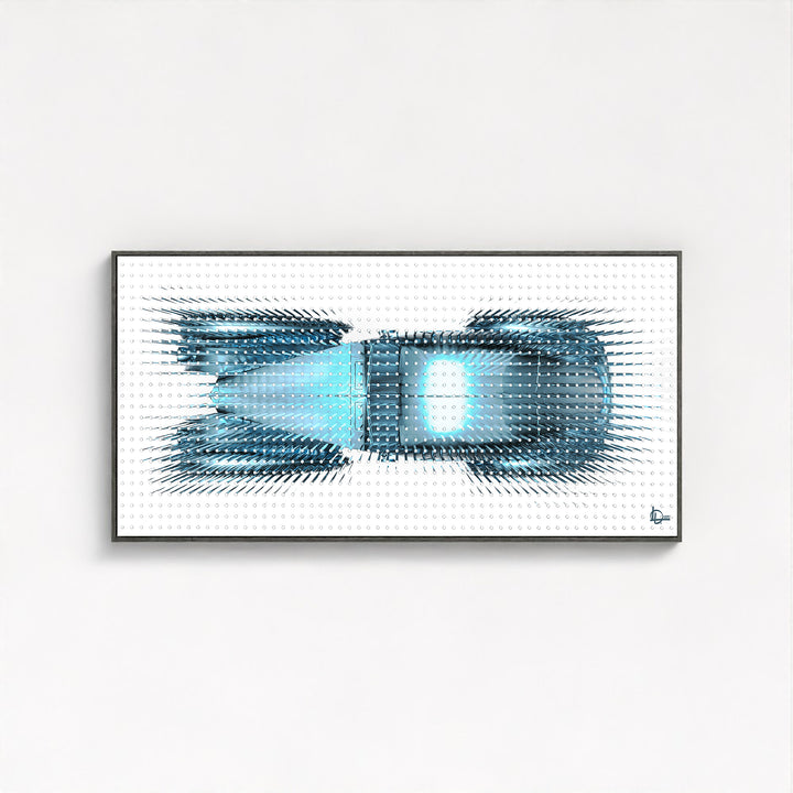 Bugatti 57SC Atlantic "Prisma" - Framed Canvas