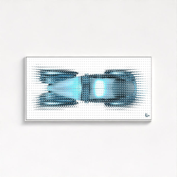 Bugatti 57SC Atlantic "Prisma" - Framed Canvas