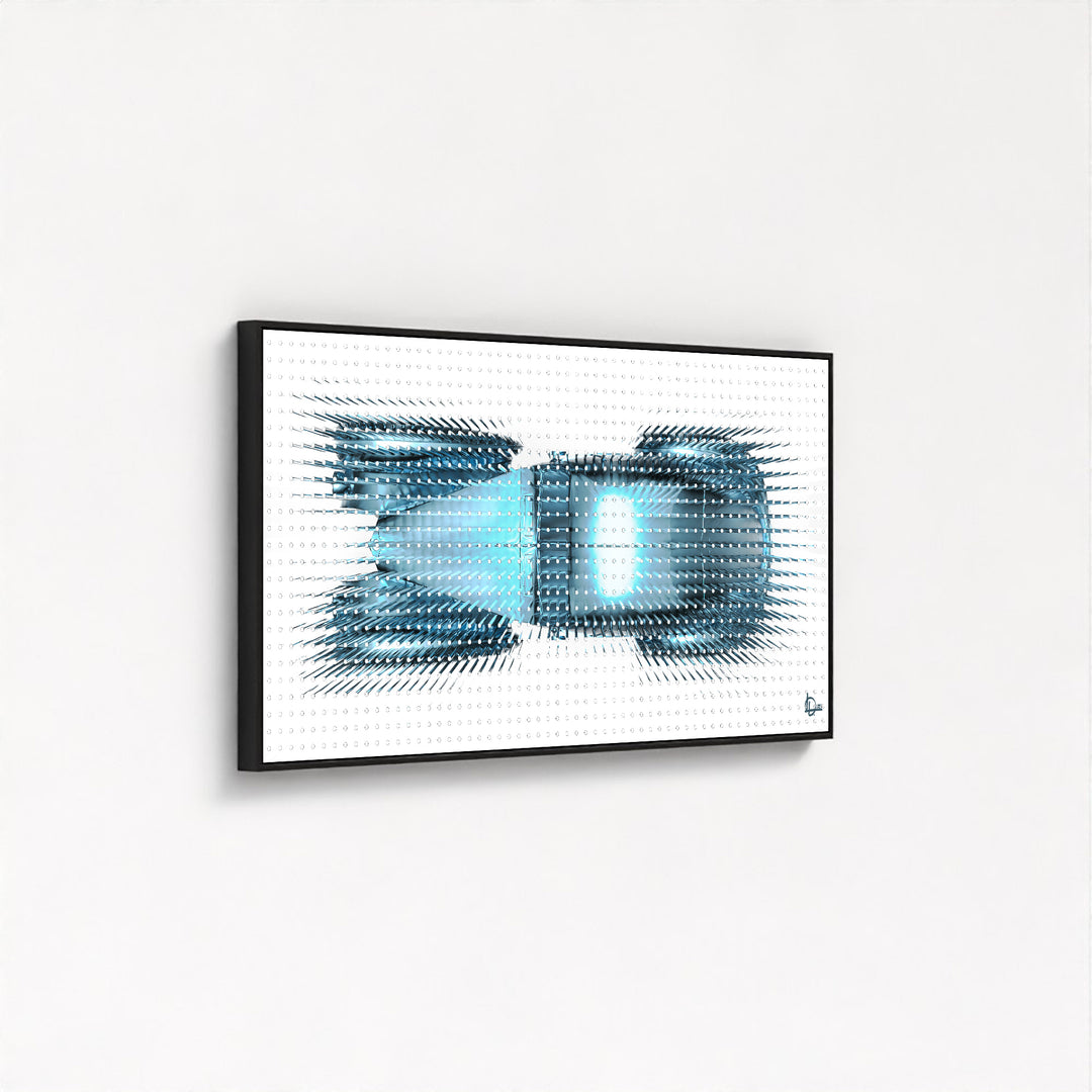 Bugatti 57SC Atlantic "Prisma" - Framed Canvas