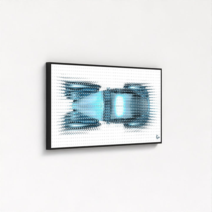 Bugatti 57SC Atlantic "Prisma" - Framed Canvas