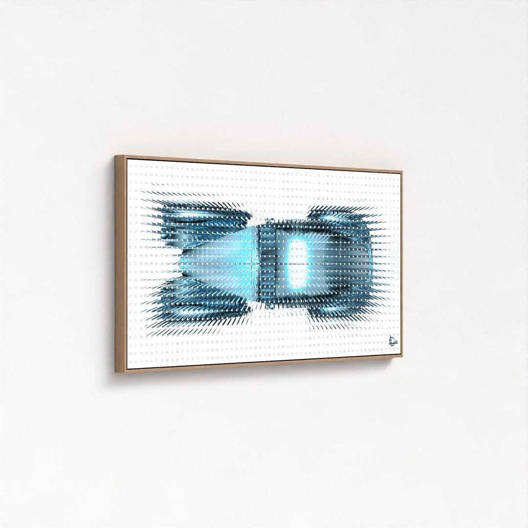 Bugatti 57SC Atlantic "Prisma" - Framed Canvas