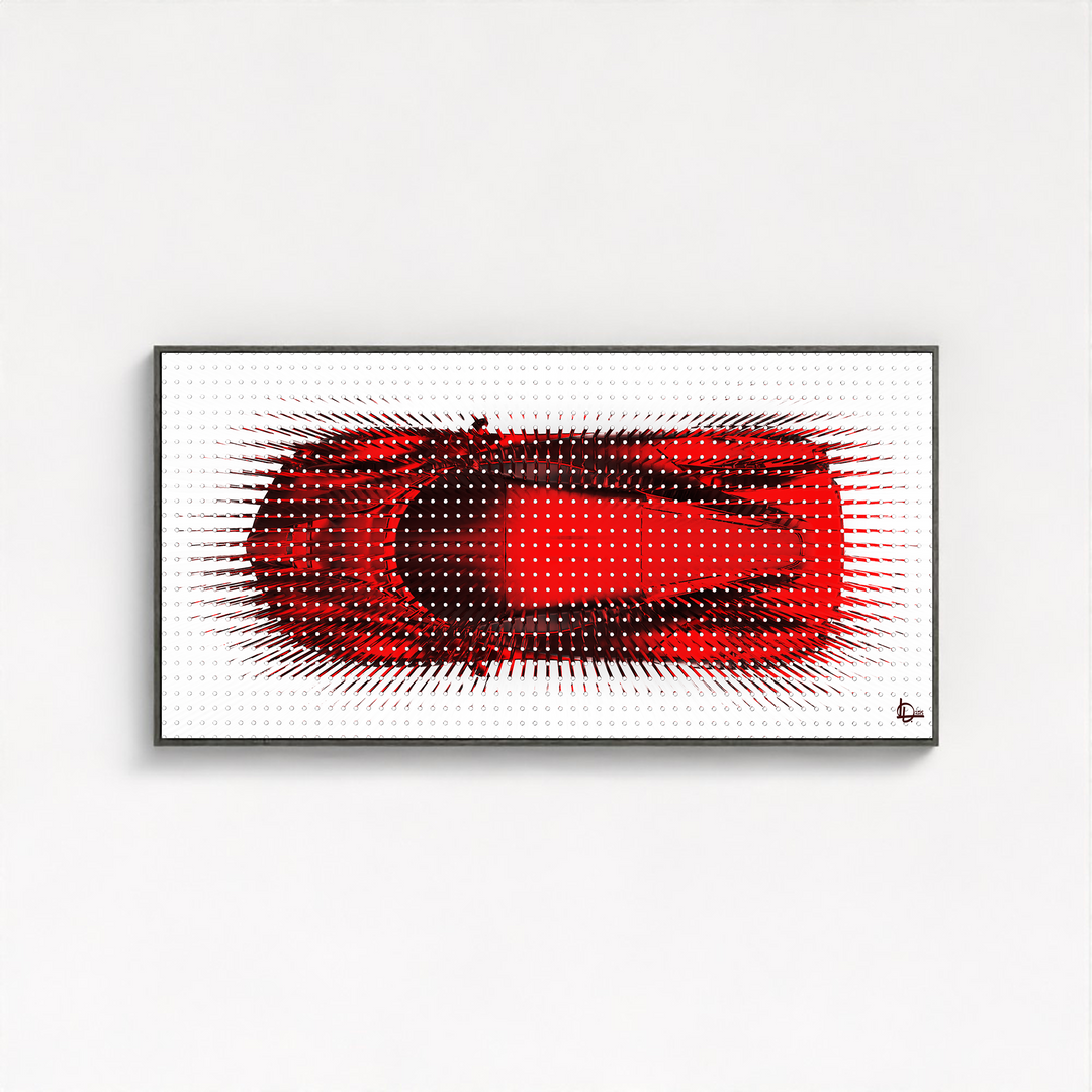 Ferrari LaFerrari "Prisma" - Framed Canvas