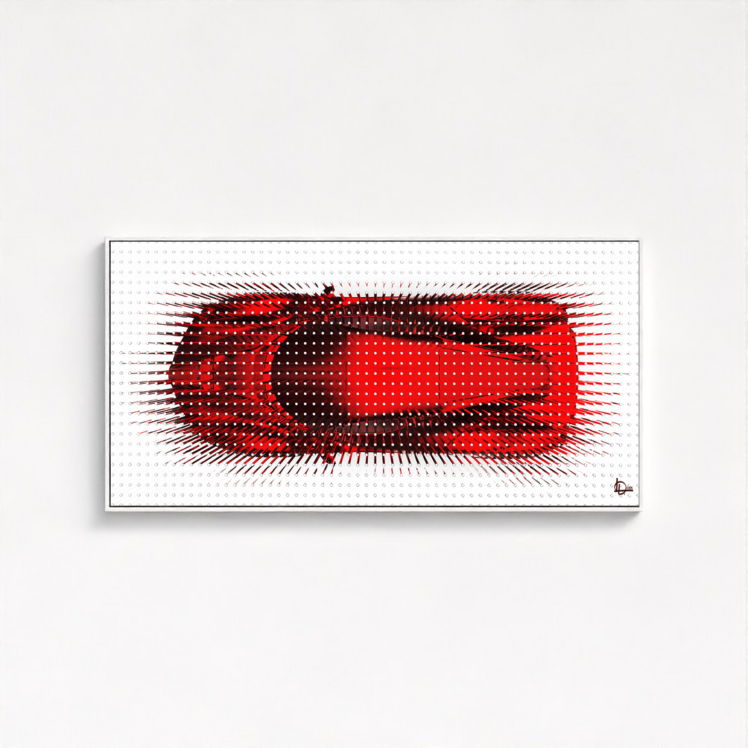 Ferrari LaFerrari "Prisma" - Framed Canvas