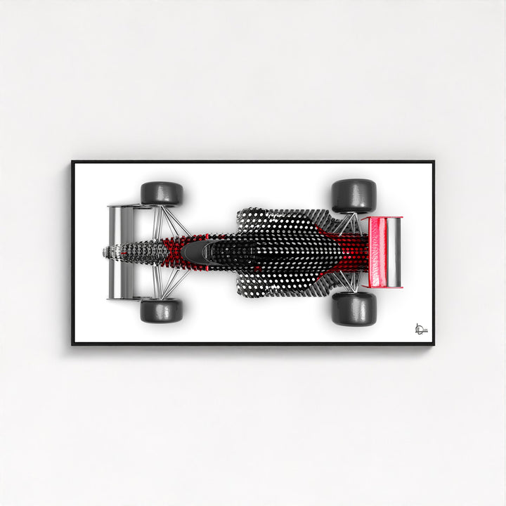 McLaren F1 P4/5 Senna - Framed Canvas