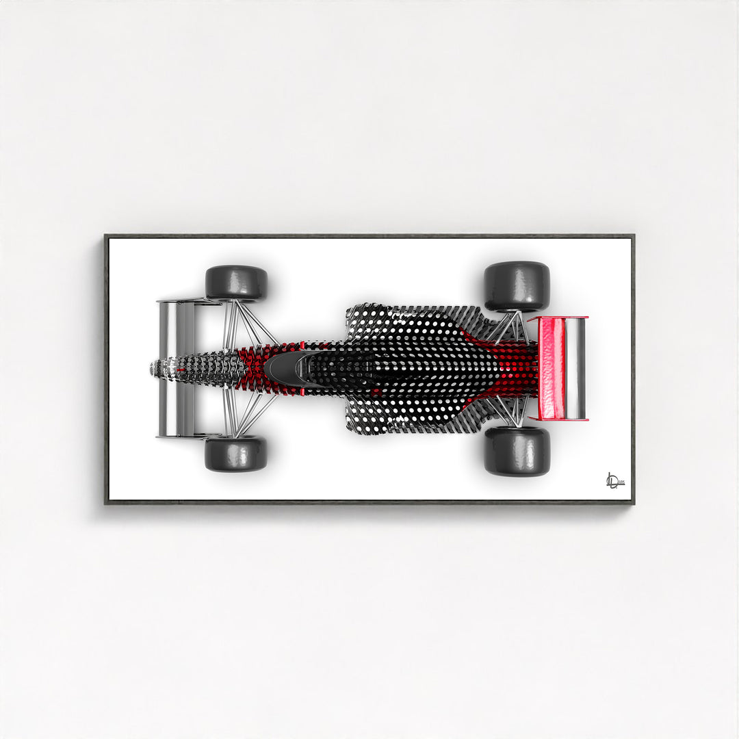 McLaren F1 P4/5 Senna - Framed Canvas