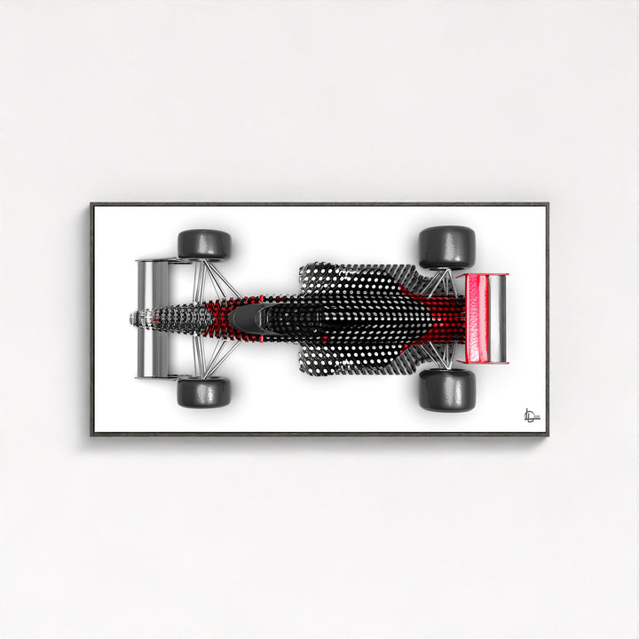 McLaren F1 P4/5 Senna - Framed Canvas