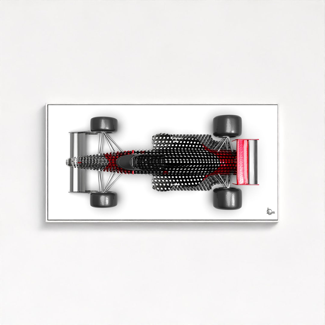 McLaren F1 P4/5 Senna - Framed Canvas