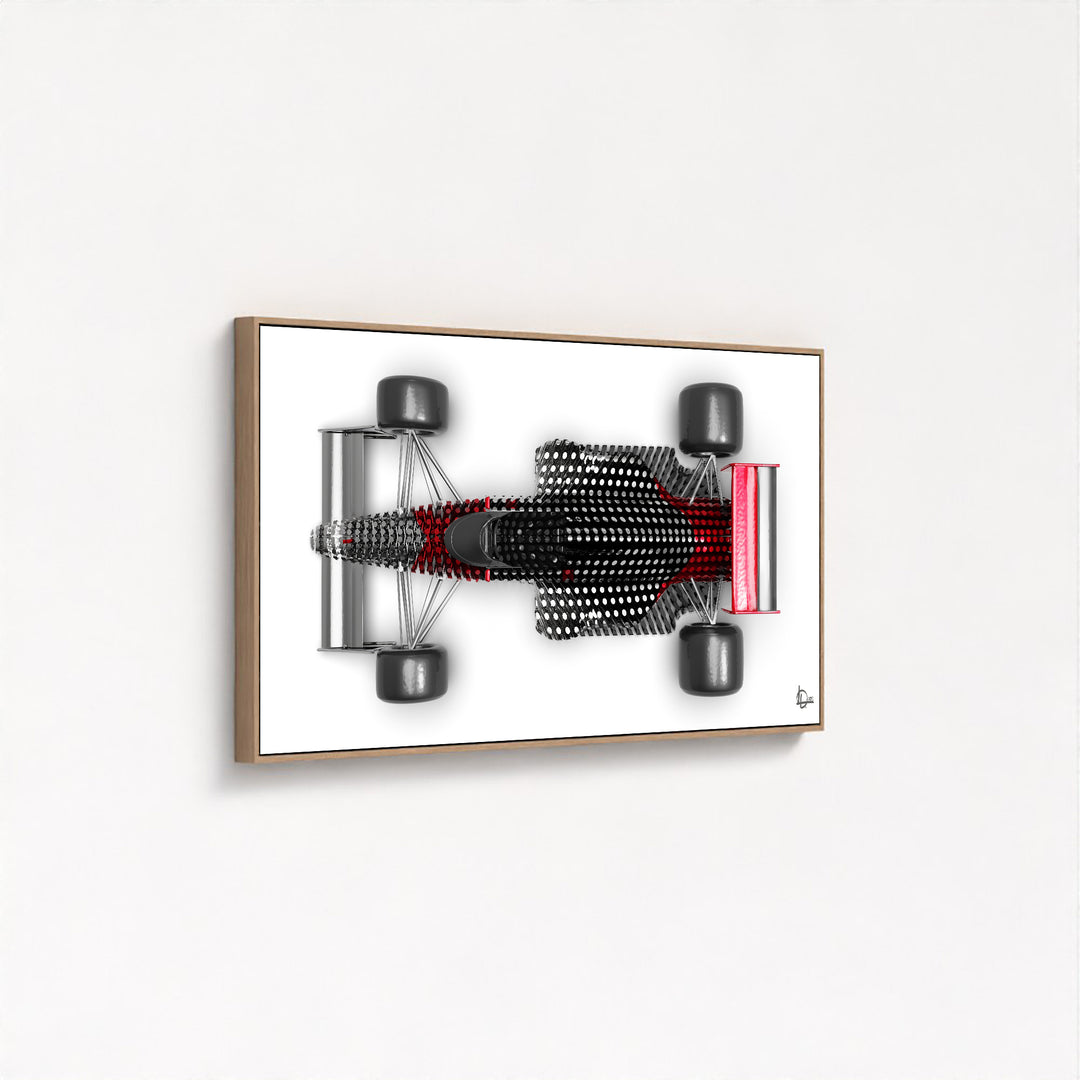 McLaren F1 P4/5 Senna - Framed Canvas