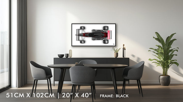 McLaren F1 P4/5 Senna - Framed Canvas