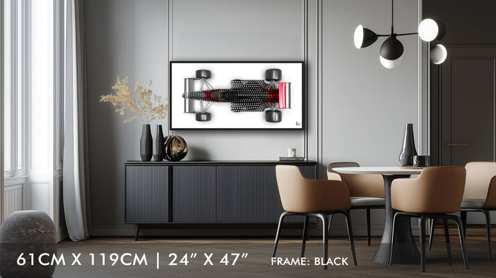 McLaren F1 P4/5 Senna - Framed Canvas