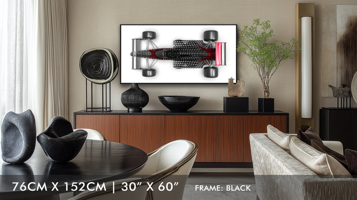 McLaren F1 P4/5 Senna - Framed Canvas