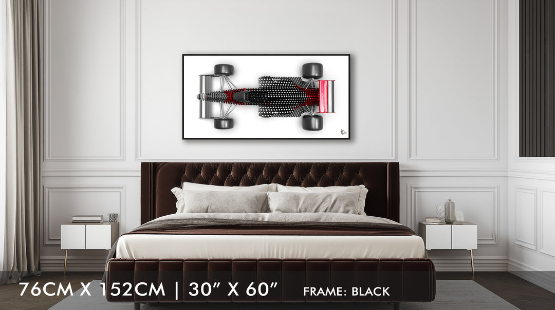 McLaren F1 P4/5 Senna - Framed Canvas