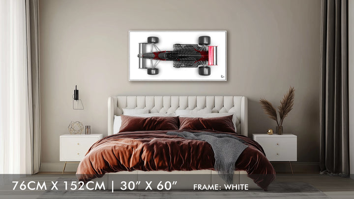 McLaren F1 P4/5 Senna - Framed Canvas