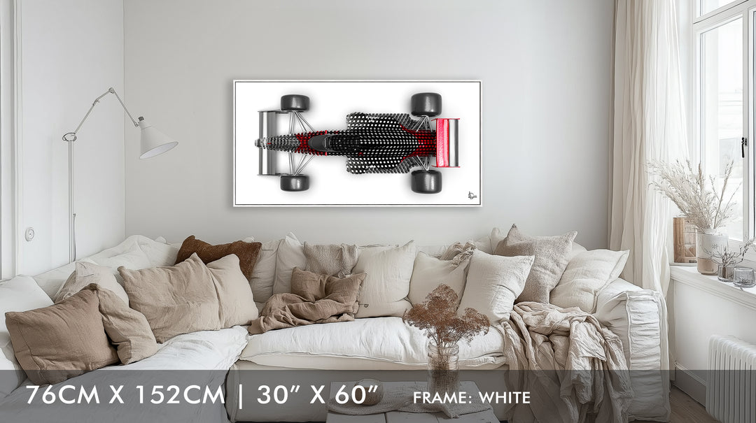 McLaren F1 P4/5 Senna - Framed Canvas