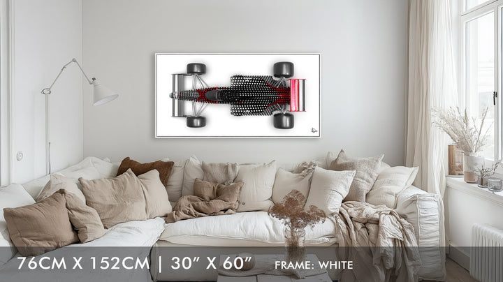 McLaren F1 P4/5 Senna - Framed Canvas