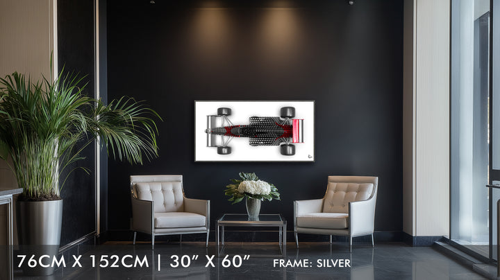 McLaren F1 P4/5 Senna - Framed Canvas