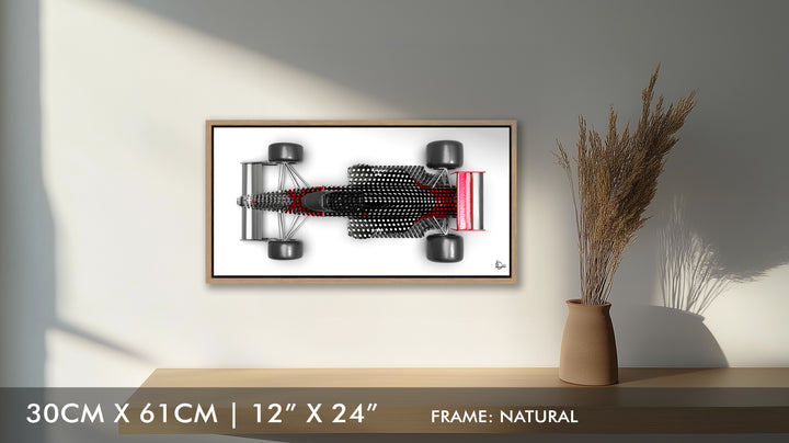 McLaren F1 P4/5 Senna - Framed Canvas