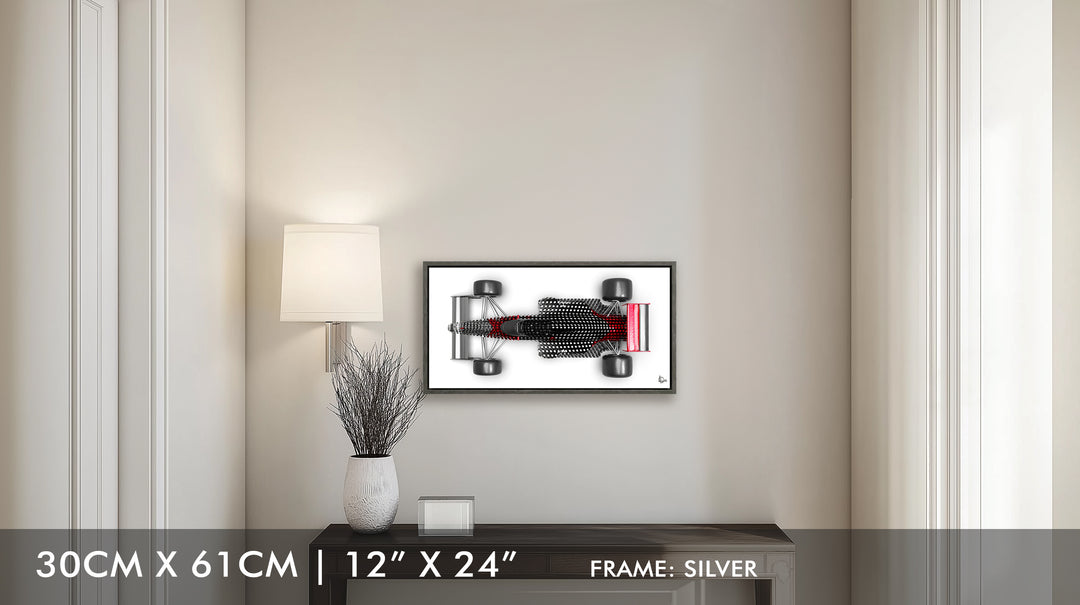 McLaren F1 P4/5 Senna - Framed Canvas